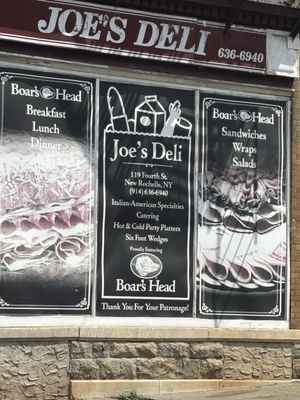 Menu photo 1 Joe's Deli New Rochelle, NY