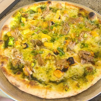 Monkeypod Kitchen - Kalua pork pineapple pizza - New American Near Me - Lahaina, Hawaii