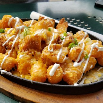 Stacks Pancake House - Daily special: Tater Tots with chicken katsu - Breakfast & Brunch Near Me - Irvine, California