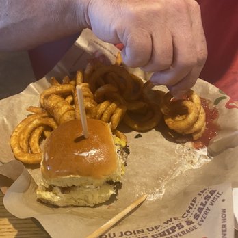 Chili's - He liked his sliders. - Tex-Mex Near Me - Baton Rouge, Louisiana
