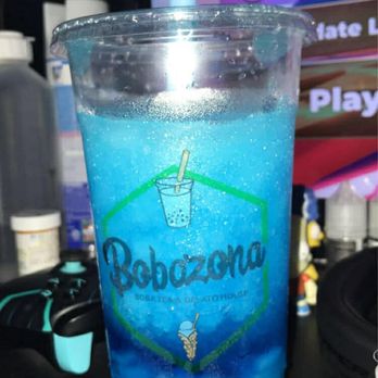 Bobazona - Blue raspberry lychee slush - Bubble Tea Near Me - Monroe, Washington Bobazona - Blue raspberry lychee slush - Bubble Tea Near Me - Monroe, Washington