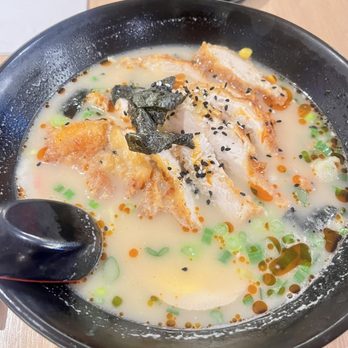 Happy Sushi SF - Fried chicken ramen bowl - Sushi Bars Near Me - Spanish Fort, Alabama