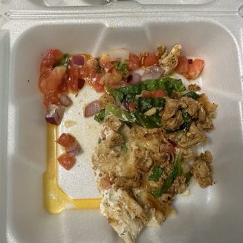 Souvlaki Fast - Chicken Gyro - half eaten. Awful. - Greek Near Me - Boynton Beach, Florida Souvlaki Fast - Chicken Gyro - half eaten. Awful. - Greek Near Me - Boynton Beach, Florida