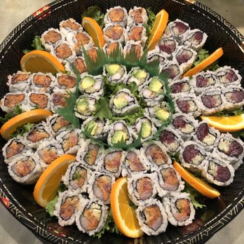 Zakura Japanese Restaurant - a platter of sushi - Japanese Near Me - Amagansett, New York Zakura Japanese Restaurant - a platter of sushi - Japanese Near Me - Amagansett, New York