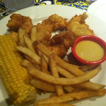Chili's - Chicken Crispers w/Fries & Corn on the Cob - American Near Me - Gulfport, Mississippi Chili's - Chicken Crispers w/Fries & Corn on the Cob - American Near Me - Gulfport, Mississippi