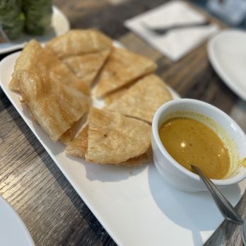 Thai Taste Kitchen - Roti with yellow curry - Thai Near Me - Oakland, California Thai Taste Kitchen - Roti with yellow curry - Thai Near Me - Oakland, California