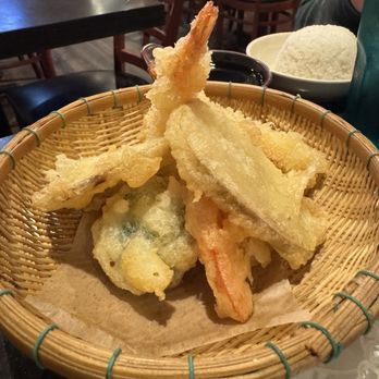 Nagoya Sushi House - Tempura - that came with Sashimi Bento - Sushi Bars Near Me - San Ramon, California
