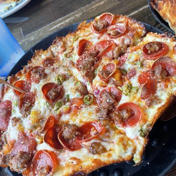 Blue Pan Pizza - gluten free Rocky Mountain - Pizza Near Me - Denver, Colorado Blue Pan Pizza - gluten free Rocky Mountain - Pizza Near Me - Denver, Colorado