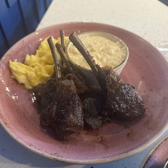 Just Brunch Breakfast Bar - Lamb chops and eggs - Breakfast & Brunch Near Me - Duluth, Georgia