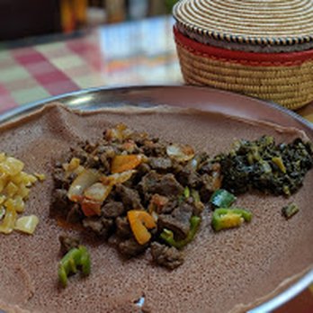 Merkato Grocery and Cafe - a plate of food - Cafes Near Me - Murphy, Texas