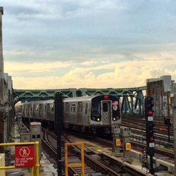 MTA - 4th Ave Subway Station - The Local F train getting rerouted express, bypassing the station, as I wait to go home.. :(