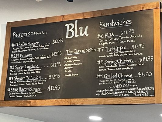 Menu photo 1 Blu Burgers & Brew Mukilteo, WA Menu photo 1 Blu Burgers & Brew Mukilteo, WA