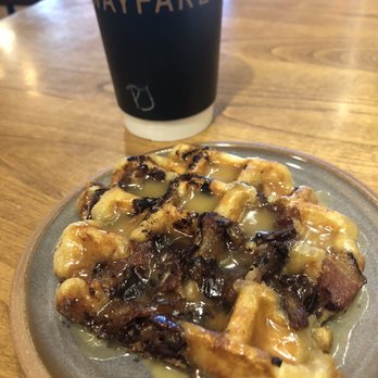 Wayfarer Coffee Roasters - MAPLE BACON WAFFLE - Coffee & Tea Near Me - Laconia, New Hampshire Wayfarer Coffee Roasters - MAPLE BACON WAFFLE - Coffee & Tea Near Me - Laconia, New Hampshire