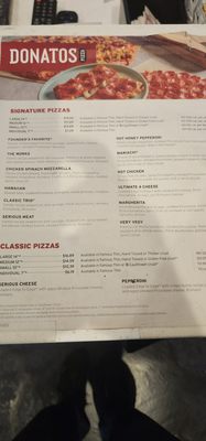 Menu photo 3 Donatos Pizza Jacksonville, FL