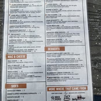 Brick Works - Brewing And Eats - Back of menu Aug 2025 - Breweries Near Me - Smyrna, Delaware Brick Works - Brewing And Eats - Back of menu Aug 2025 - Breweries Near Me - Smyrna, Delaware