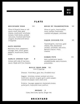 Menu photo 4 Brickyard Bar & Grill Knoxville, TN