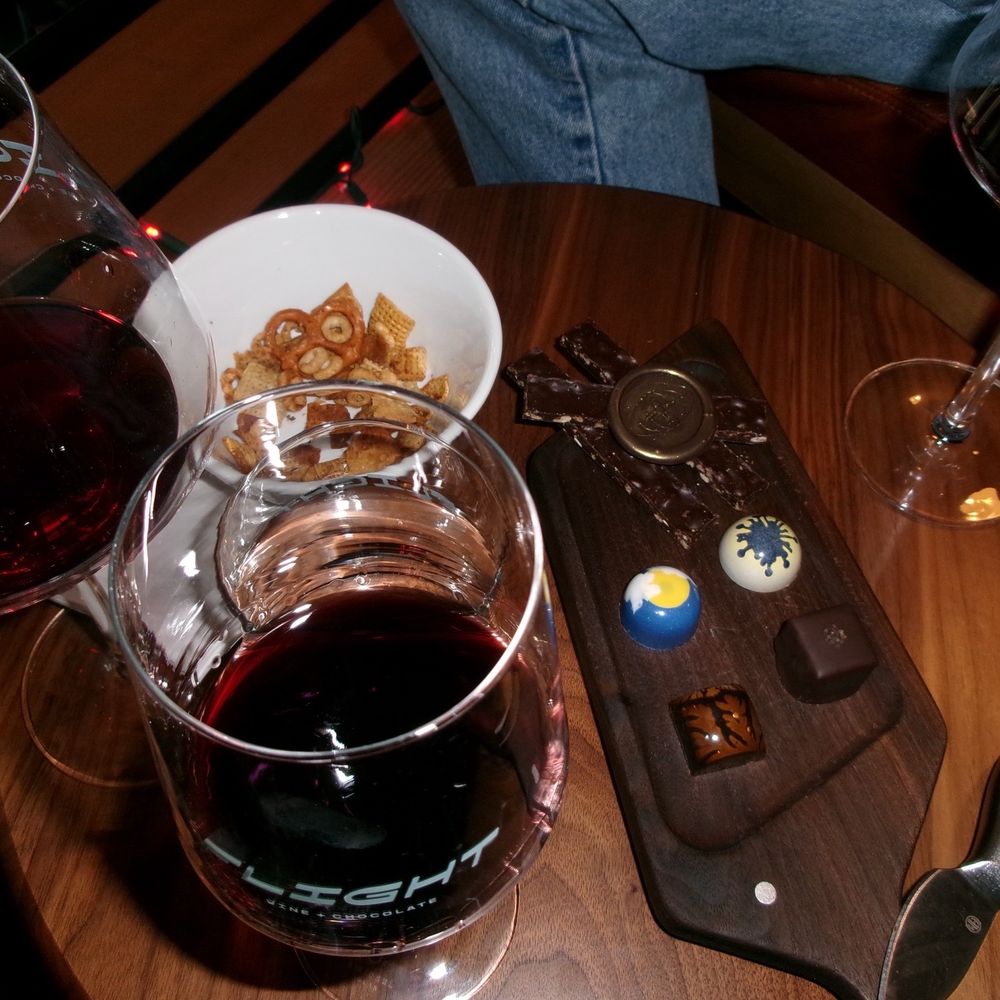 Flight Wine + Chocolate - Wine Tasting Room Near Me - Seattle, Washington