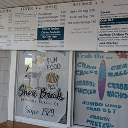 Shore Break - Order window