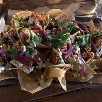 Clara's Junction - The Chicken nachos!  Generous portions and delicious! - Barbeque Near Me - Santa Clara, California