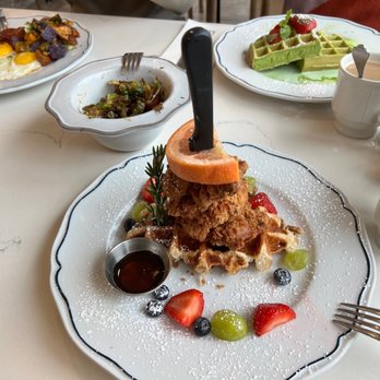 Sweet Maple - Chicken waffle - Breakfast & Brunch Near Me - Cupertino, California Sweet Maple - Chicken waffle - Breakfast & Brunch Near Me - Cupertino, California