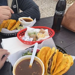 El Tacon Madre - Birria tacos with consomé