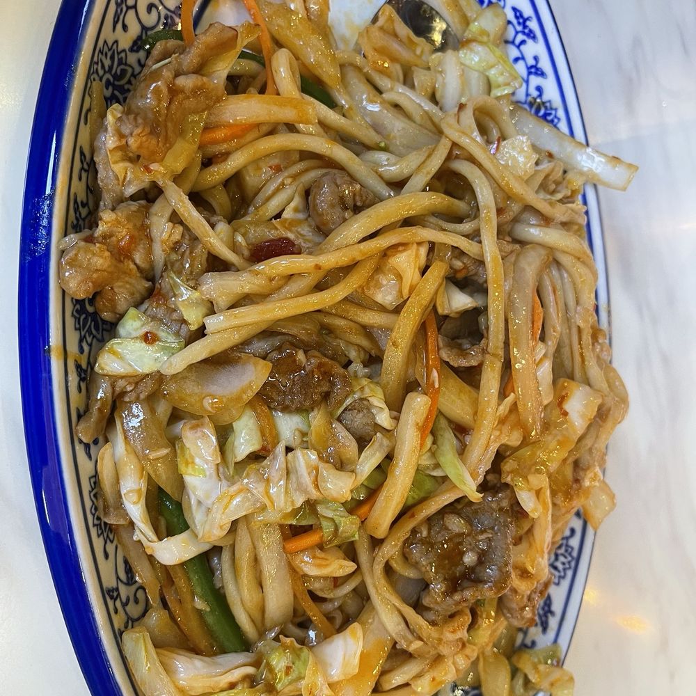Changan Kitchen - N13 stir fried noodles mild spicy - Chinese Near Me - Ontario, California Changan Kitchen - N13 stir fried noodles mild spicy - Chinese Near Me - Ontario, California