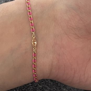 Flawlessly Fused - Enamel/ gold fill on brass chain with a charm. - Jewelry Near Me - Seattle, Washington