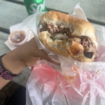 Pop's Pitt Bar BQ - Chopped Brisket sandwich! - Barbeque Near Me - Brookshire, Texas Pop's Pitt Bar BQ - Chopped Brisket sandwich! - Barbeque Near Me - Brookshire, Texas