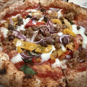 Doppio Zero San Carlos - Sausage pizza - Pizza Near Me - San Carlos, California