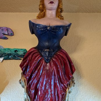 Pirate Coffee Company - a woman in a red dress - Coffee & Tea Near Me - Depoe Bay, Oregon