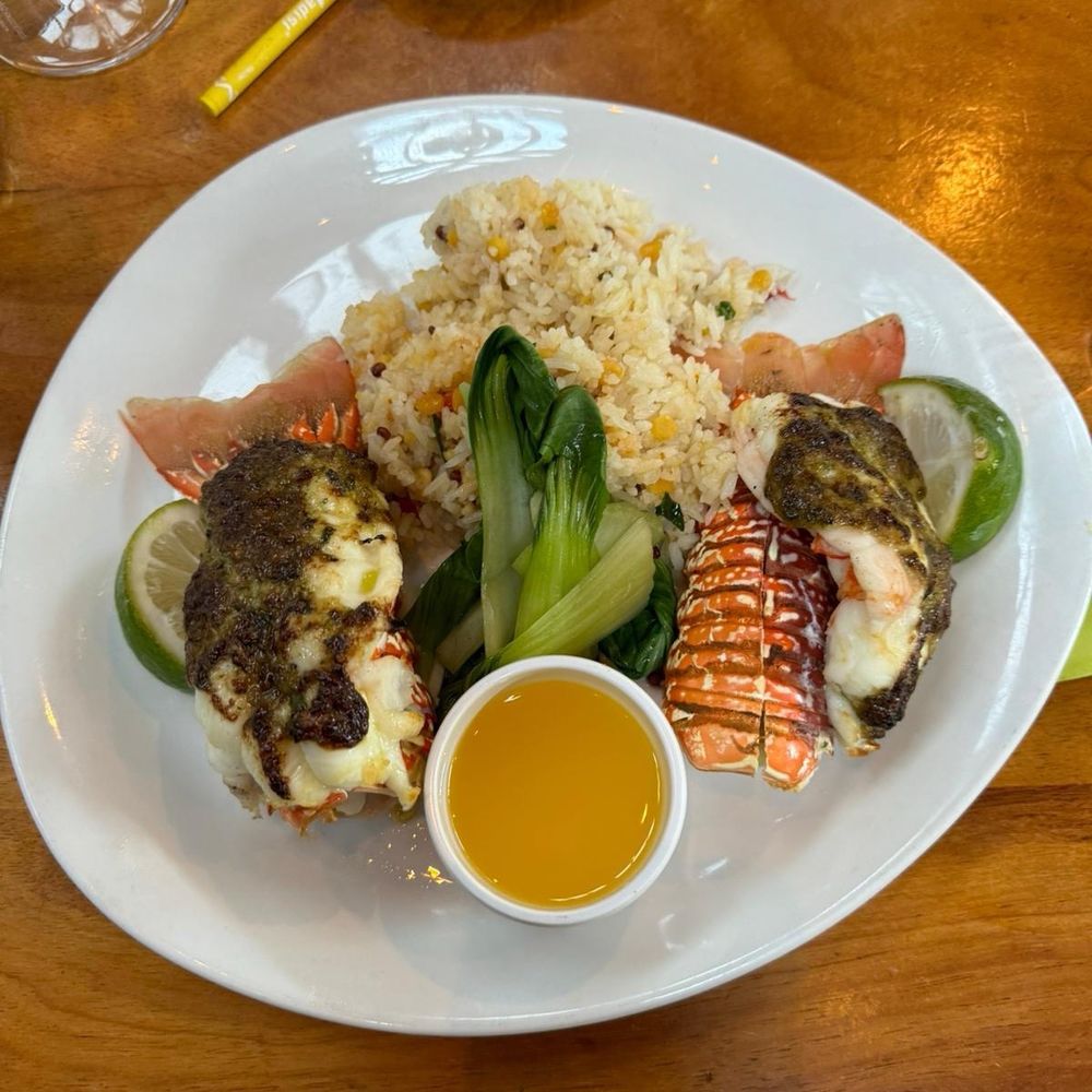 Keoki's Paradise - Roasted Lobster Tails - Seafood Near Me - Koloa, Hawaii Keoki's Paradise - Roasted Lobster Tails - Seafood Near Me - Koloa, Hawaii