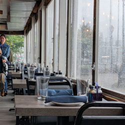 Cozy seating in the outer area
