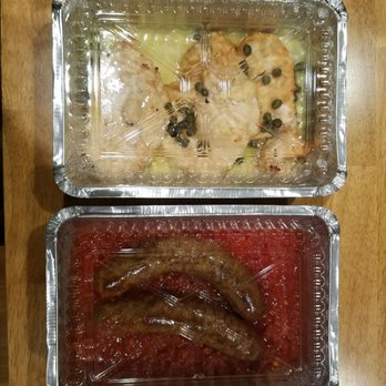 Buca di Beppo Italian Restaurant - For the same amount of food. Chicken Limone is $23.99 and the sausage is $8.99 - Italian Near Me - Brea, California Buca di Beppo Italian Restaurant - For the same amount of food. Chicken Limone is $23.99 and the sausage is $8.99 - Italian Near Me - Brea, California