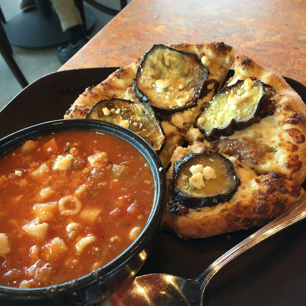 SPIN! Pizza - Lunch special. Mini pizza and soup or salad $10 - Pizza Near Me - Papillion, Nebraska SPIN! Pizza - Lunch special. Mini pizza and soup or salad $10 - Pizza Near Me - Papillion, Nebraska