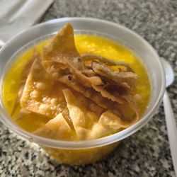 New China Moon - Egg Drop Soup, SAVORY!