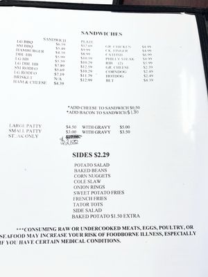 Menu photo 1 Todd’s Smokehouse Barbecue Vernon, AL