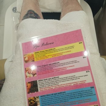 HERA Nails & Spa - There offered pedicures! I did the first one and absolutely loves it! - Nail Salons Near Me - Warwick, Rhode Island