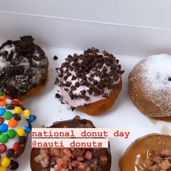 Nauti Donuts - Half dozen: Chipwrecked, Rogue Wave, The Captain's French Toast, The Stowaway, Salty Dog, Overboard! - Donuts Near Me - Ocean City, New Jersey