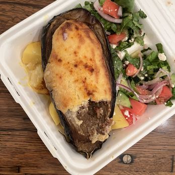 OpaOpa Fresh Greek - Papoustaki (so they think?)! - Greek Near Me - Bronxville, New York