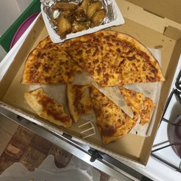 a pizza in a box
