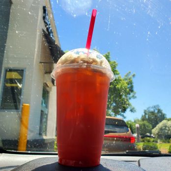 Hot Java Cafe - Italian Soda (peach & blackberry) - Coffee & Tea Near Me - Citrus Heights, California
