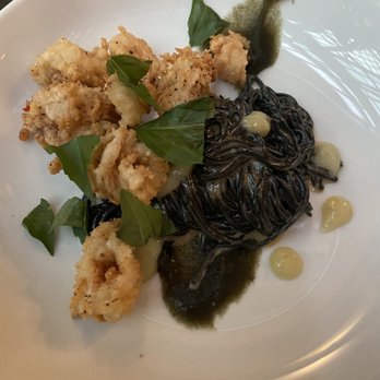 Ephemera - Squid ink pasta and calamari - Desserts Near Me - Colorado Springs, Colorado