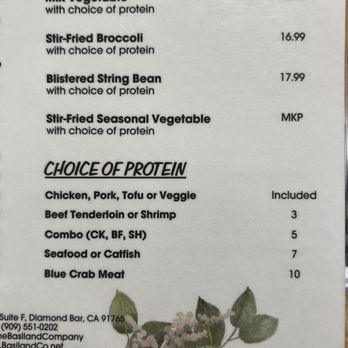 Basil & Co - Thai Near Me - Diamond Bar, California