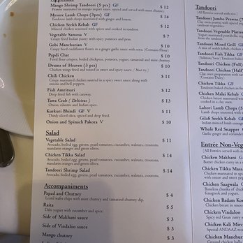 Andaaz - Menu - Buffets Near Me - Asheville, North Carolina Andaaz - Menu - Buffets Near Me - Asheville, North Carolina