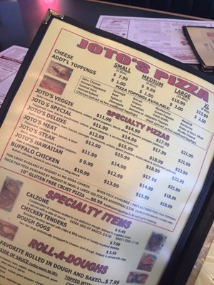 Menu photo 3 Joto's Pizza - Belcher Pinellas Park, FL Menu photo 3 Joto's Pizza - Belcher Pinellas Park, FL
