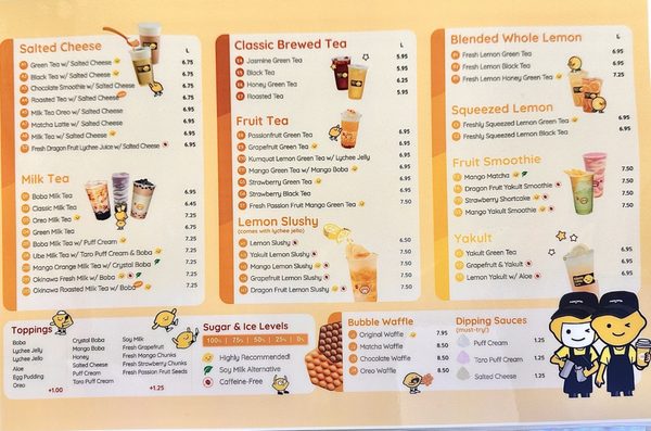 Menu photo 1 Happy Lemon Manteca, CA Menu photo 1 Happy Lemon Manteca, CA