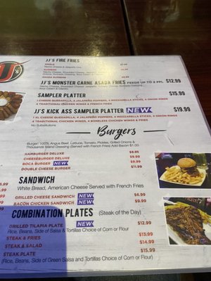 Menu photo 5 JJ's Sports Bar Highland, CA Menu photo 5 JJ's Sports Bar Highland, CA