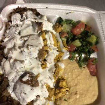 Abo Youssef Mediterranean Food  - Mix Grill Plate - Food Trucks Near Me - Austin, Texas