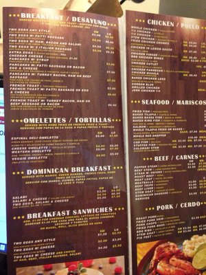 Menu photo 2 The Original Espinal Deli Woodside, NY Menu photo 2 The Original Espinal Deli Woodside, NY