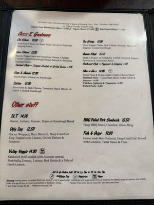 Menu photo 1 The Grill Next Door Gardnerville, NV Menu photo 1 The Grill Next Door Gardnerville, NV